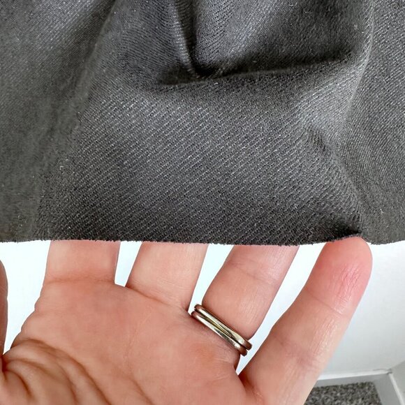 Zara Black Drop Waist Shift Dress Pockets Polished Preppy Size Medium - Picture 6 of 9